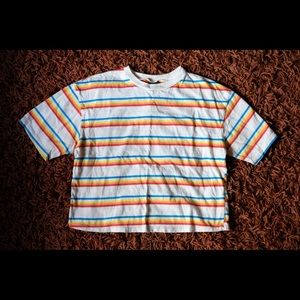 Wild Fable Rainbow Crop Top